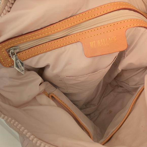 MZ Wallace Light crème  Quilted Crossbody Bag - Picture 10 of 12